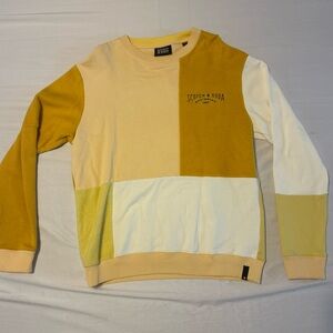 Scotch & Soda MColorblock Crewneck Sweater patchwork
